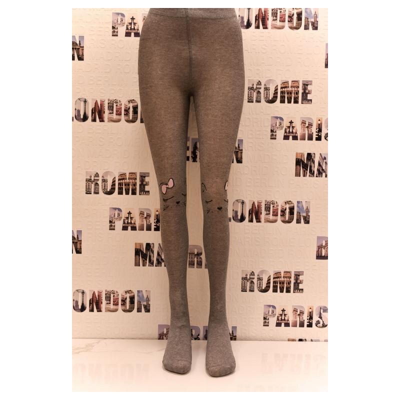 AURA.VIA Detské sivé pančuchy JINAS 36442787