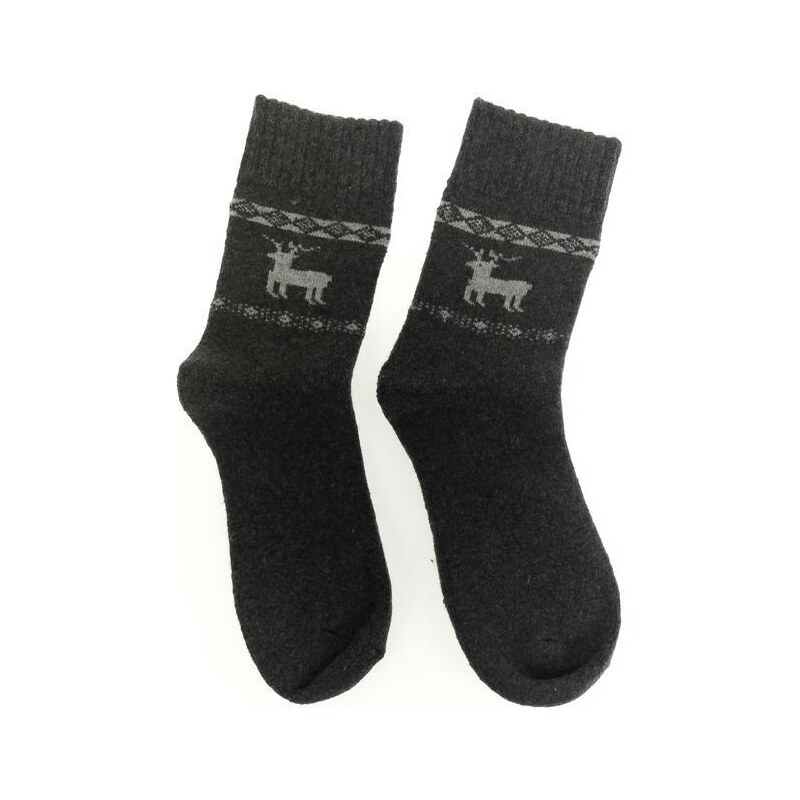 AURA.VIA Tmavosivé ponožky TAYLLA 36442796