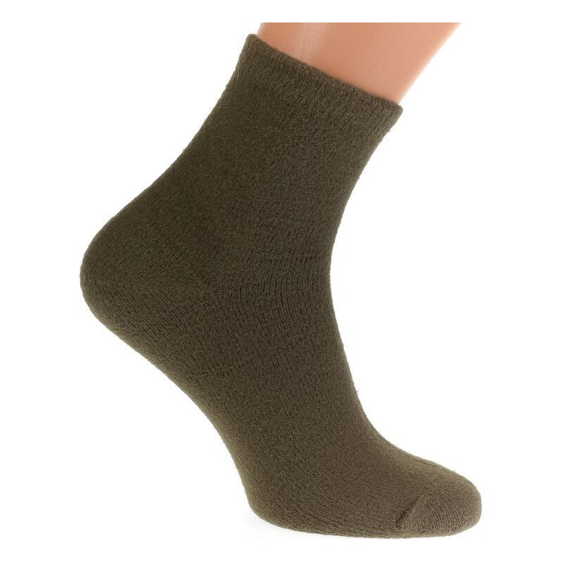 AURA.VIA Hnedé ponožky FINE 36442808