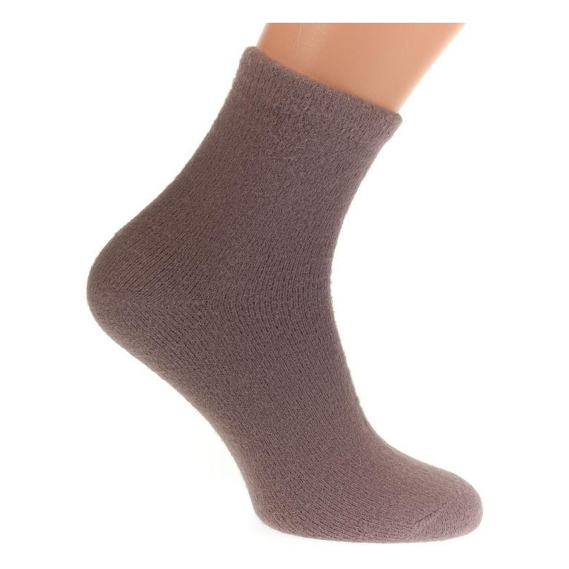 AURA.VIA Fialové ponožky FINE 36442811