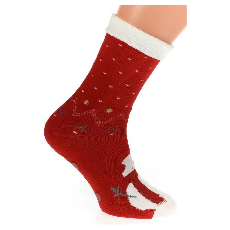 AURA.VIA Červené ponožky VIANKY 36442845