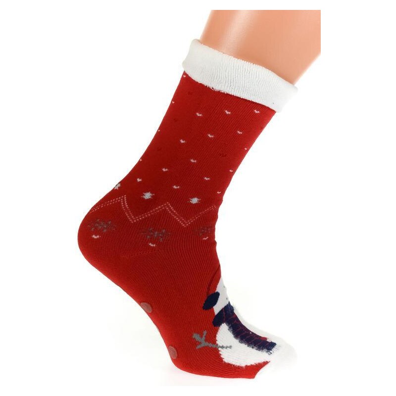 AURA.VIA Červené ponožky VIANKY 36442847