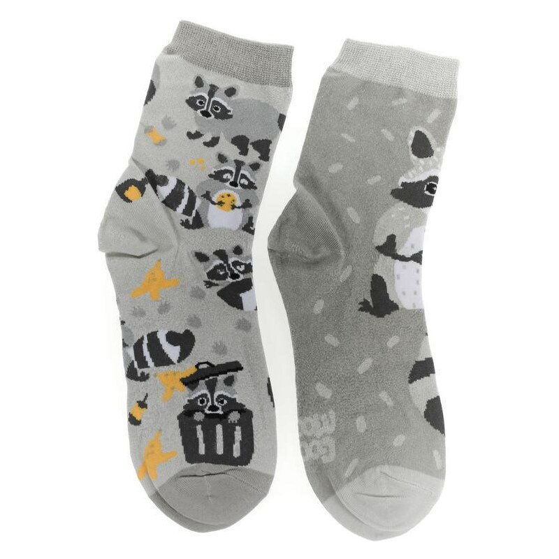 AURA.VIA Sivé ponožky DUO 36442891