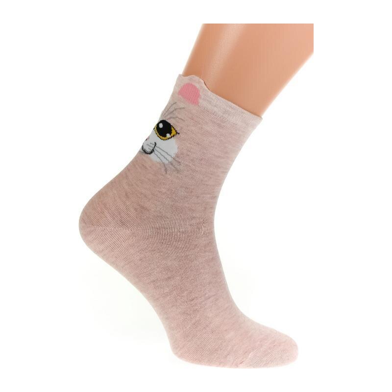 AURA.VIA Ružové ponožky BINBIN 36442917