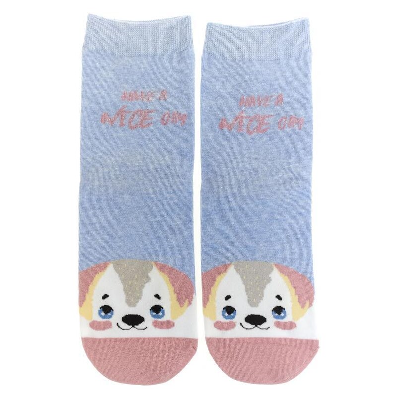 AURA.VIA Modré ponožky NICE DAY 36442909