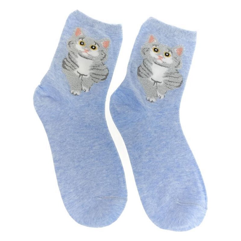 AURA.VIA Modré ponožky TIER 36442902