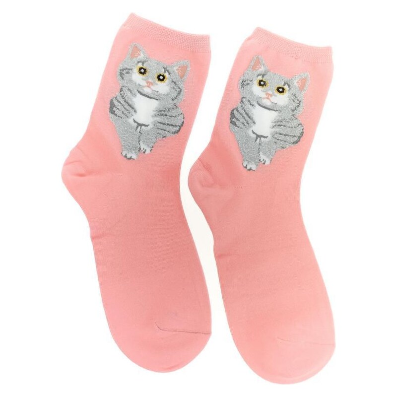 AURA.VIA Ružové ponožky TIER 36442904