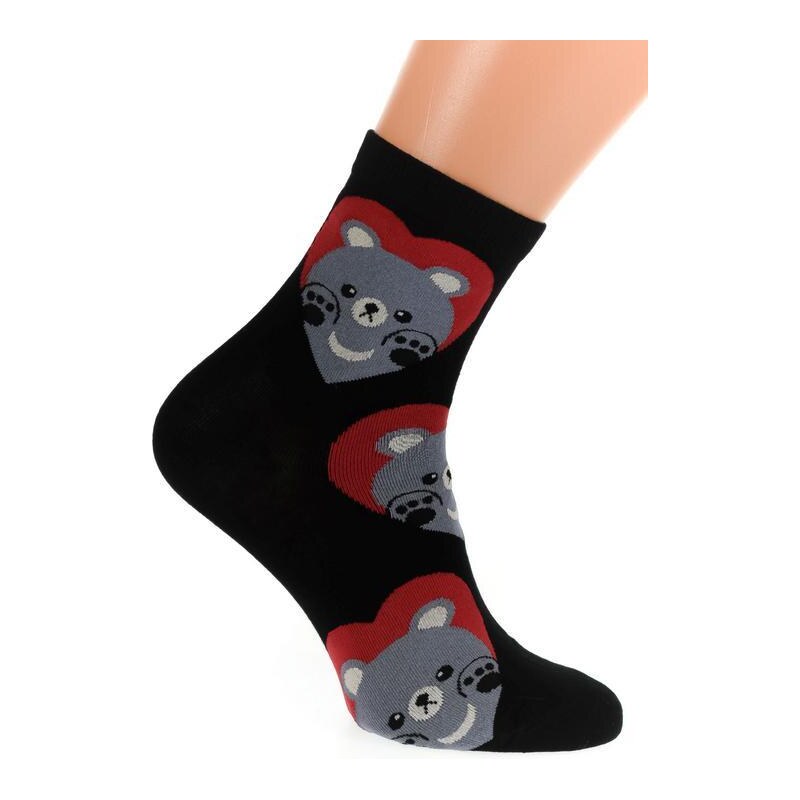 AURA.VIA Čierne ponožky ANGY 36442927