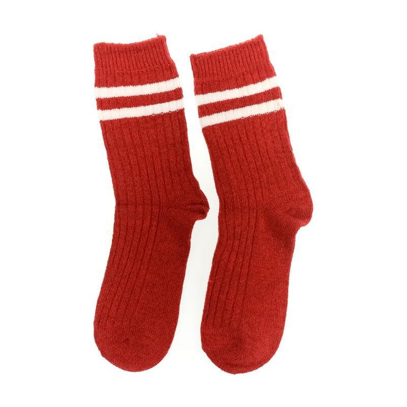 AURA.VIA Červené ponožky KIZES 36442954