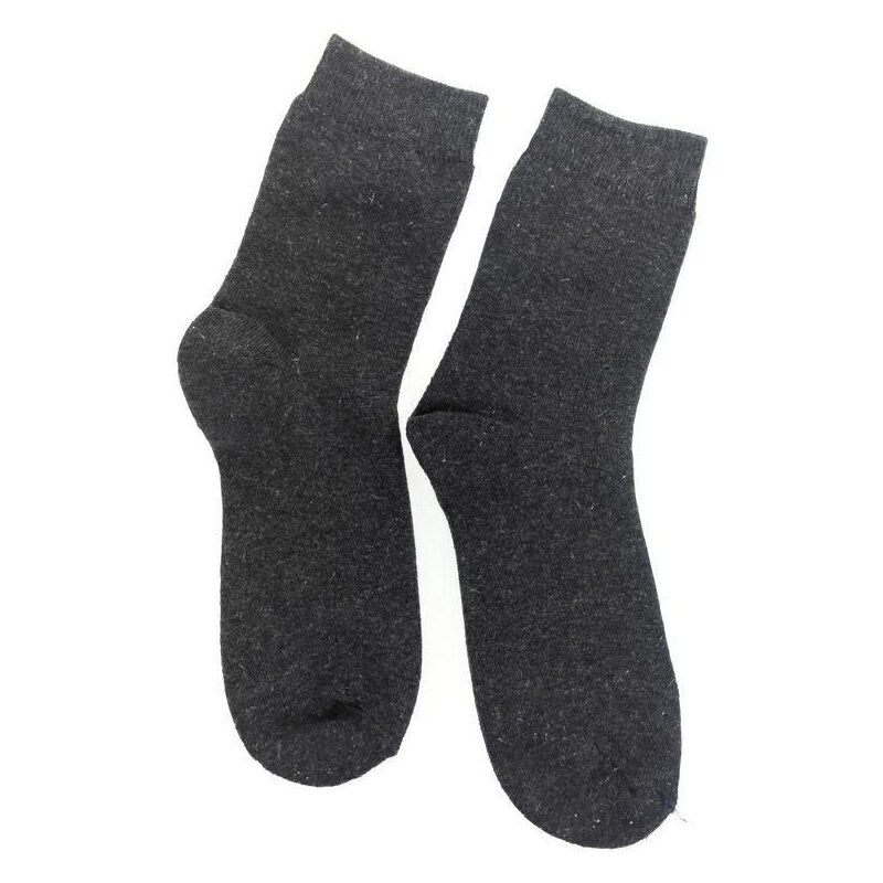 AURA.VIA Tmavosivé ponožky REISY 36442964