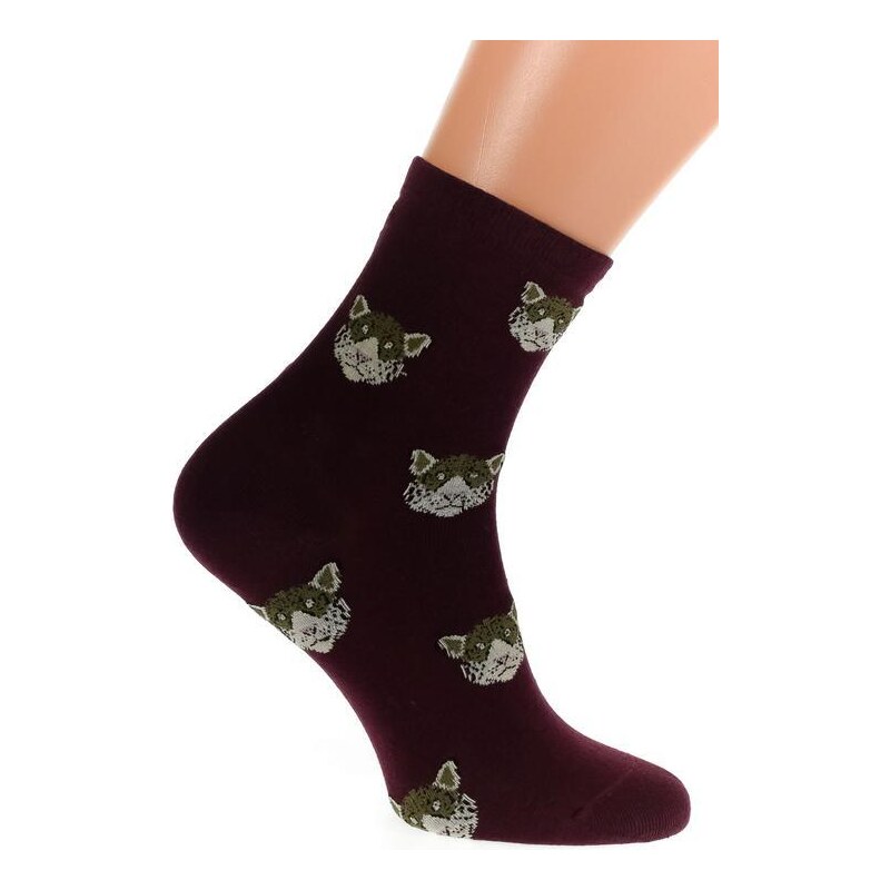 AURA.VIA Bordové ponožky PET 36442970