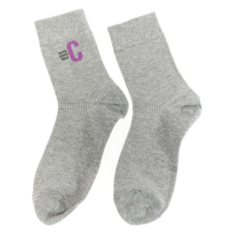 AURA.VIA Sivé ponožky TEMPE 36443105