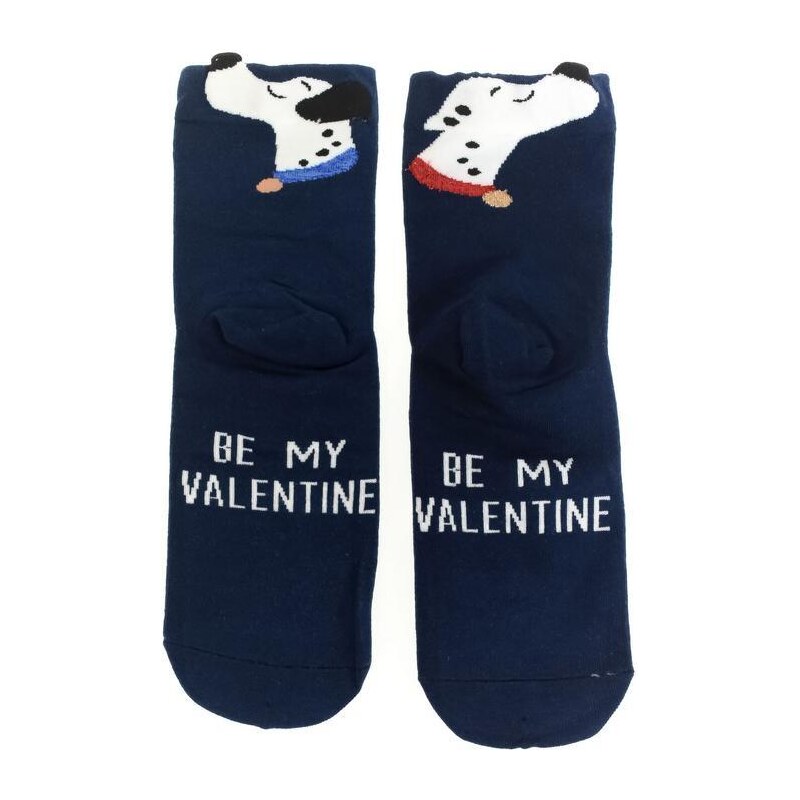 AURA.VIA Tmavomodré ponožky DUO 36443098