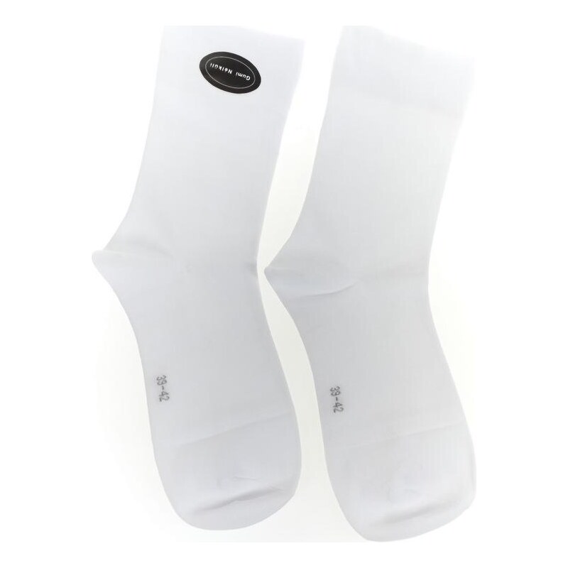 AURA.VIA Biele ponožky VIDES 36443121