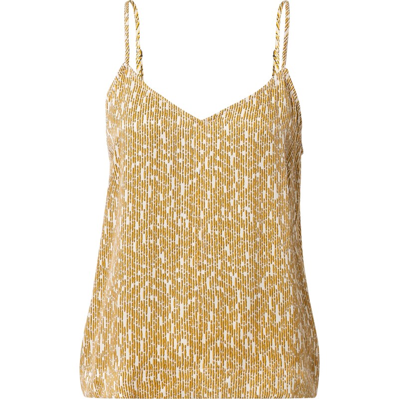 SECOND FEMALE Top krémová / farba ťavej srsti / hnedá 36476381