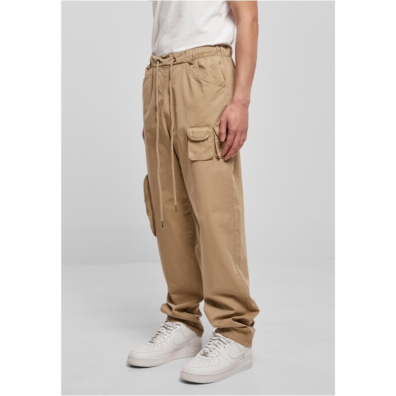 Urban Classics Asymmetrical union trousers beige 50679140