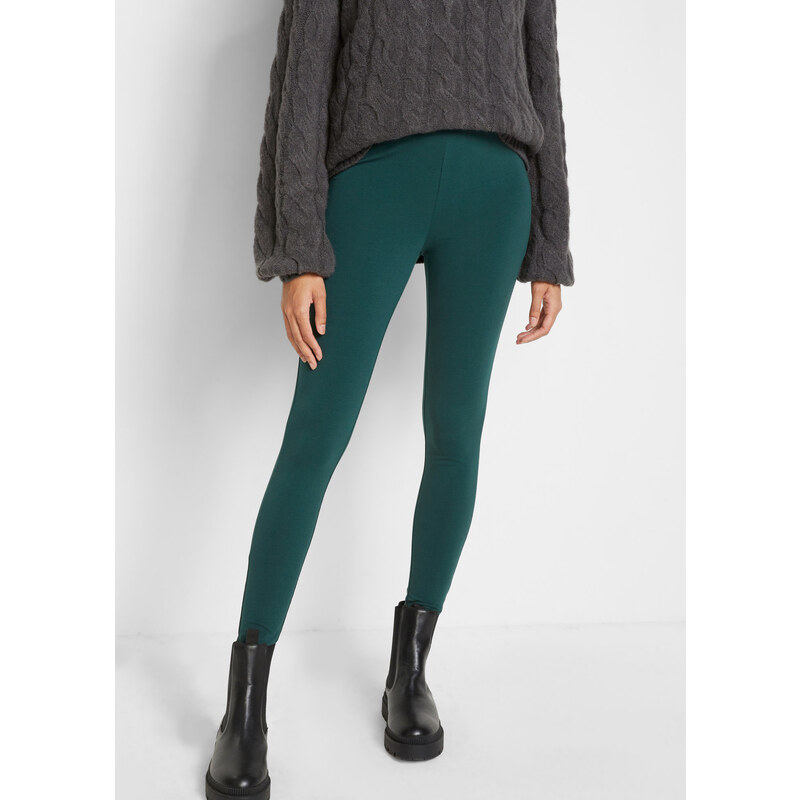 bonprix Dlhé legíny (2 ks v balení), farba červená 45480962