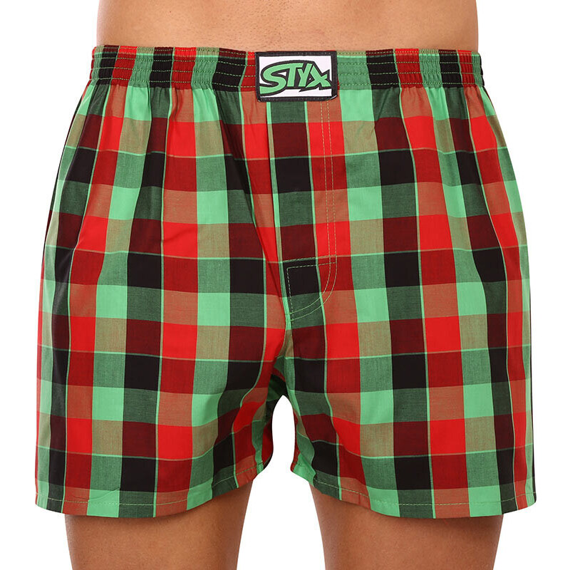 Pánske trenky Styx klasická guma viacfarebné (A938) 36461183