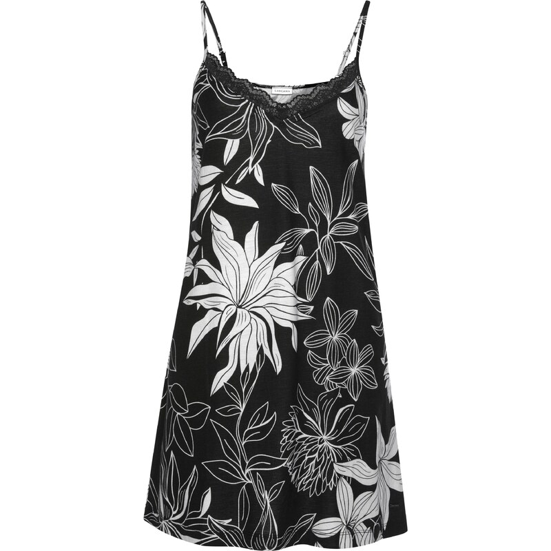 LASCANA Negližé čierna / biela 54237169