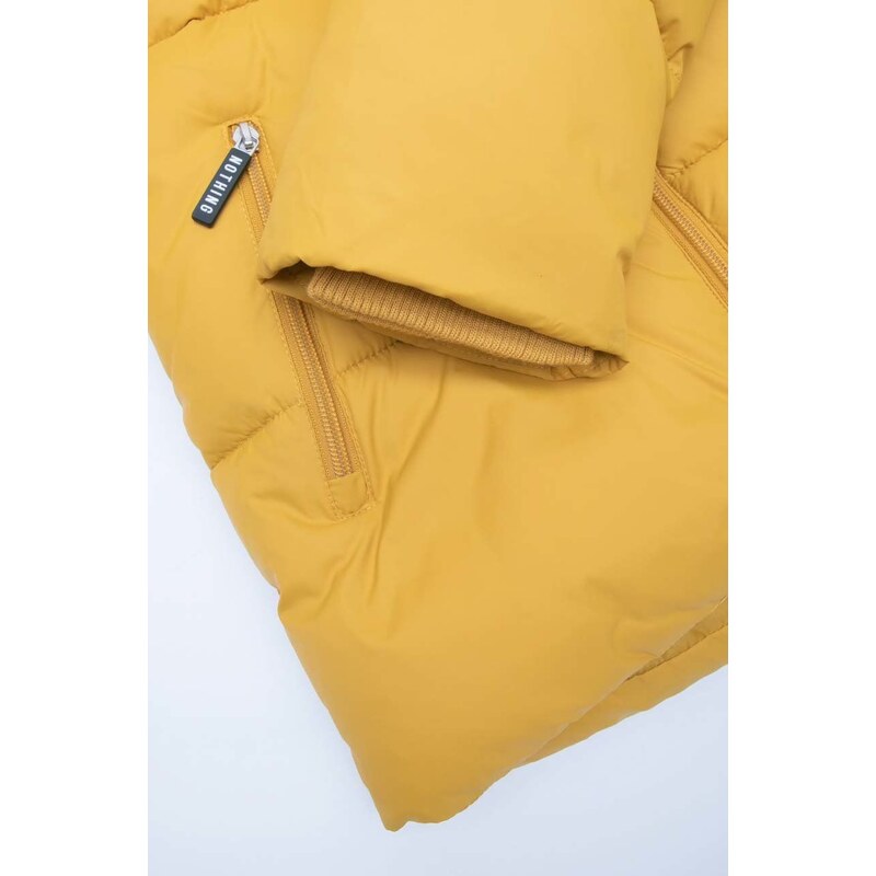 Detská bunda Coccodrillo žltá farba