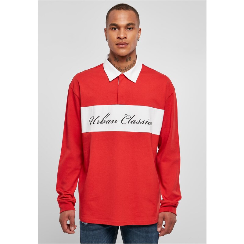 Urban Classics Plus Size Long Sleeve Rugby 50654422