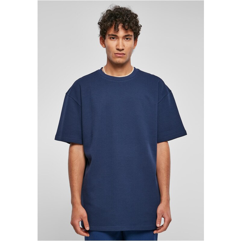 Urban Classics Oversized Waffle Tee Dark Blue 50658101