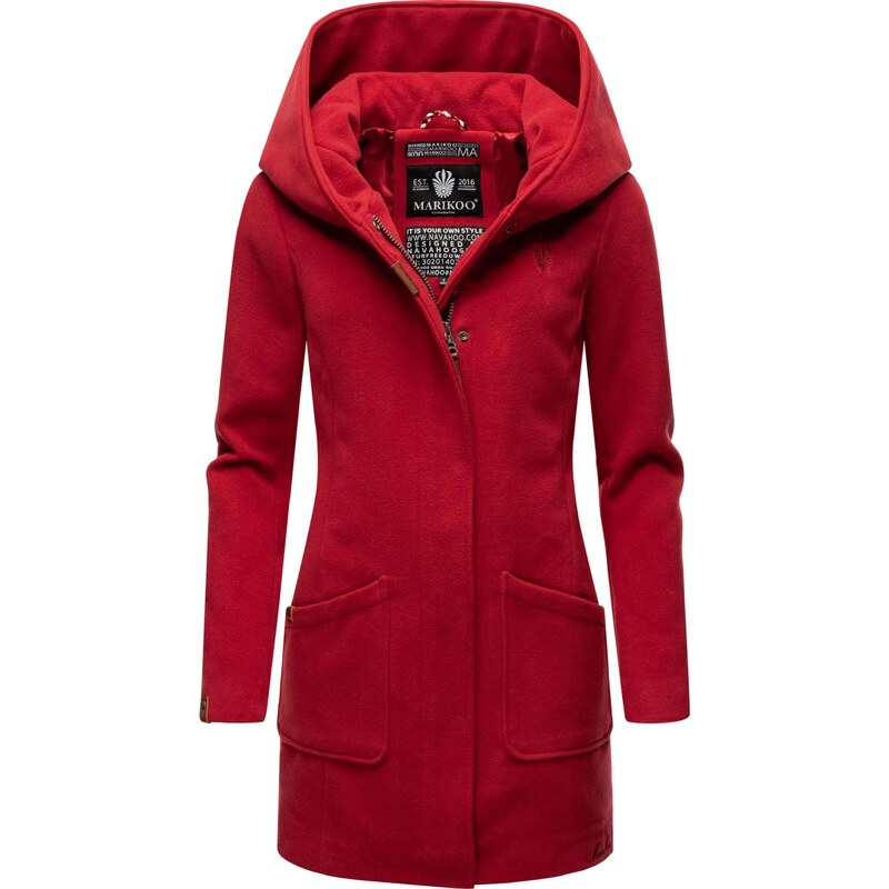 MARIKOO Prechodný kabát Maikoo červená 54256427