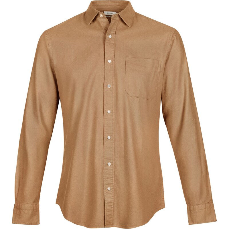 Shiwi Košeľa Tyler farba ťavej srsti 36489107