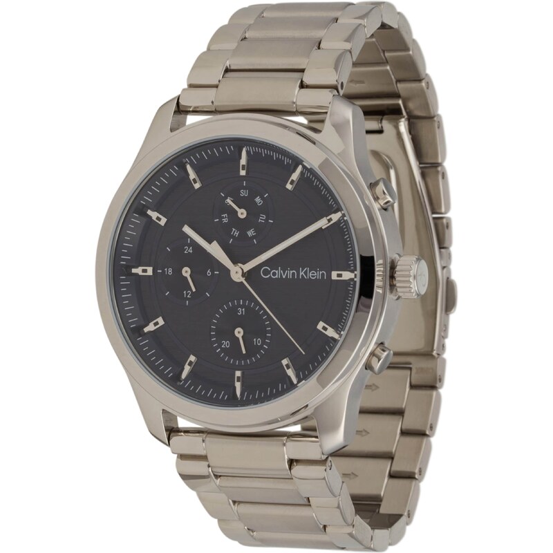 Calvin Klein Analógové hodinky tmavomodrá / strieborná 59099011