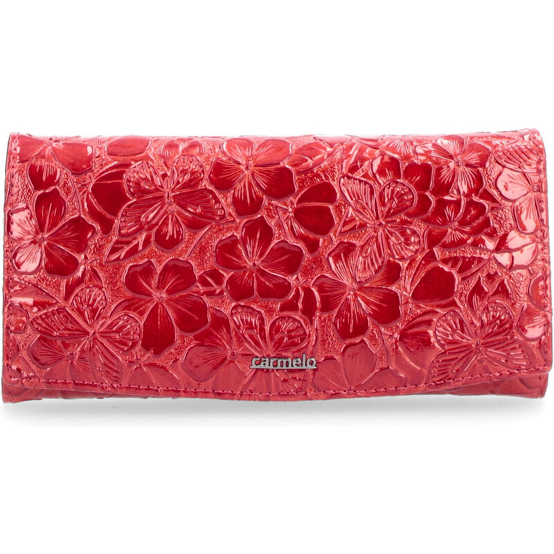 Dámska kožená peňaženka Carmelo červená 2109 V CV 64019843
