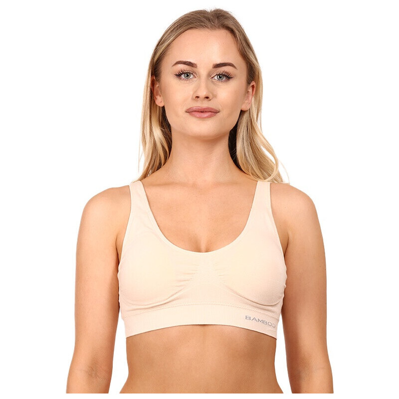 Dámska podprsenka Gina bambusová bežová (07014) 36338232