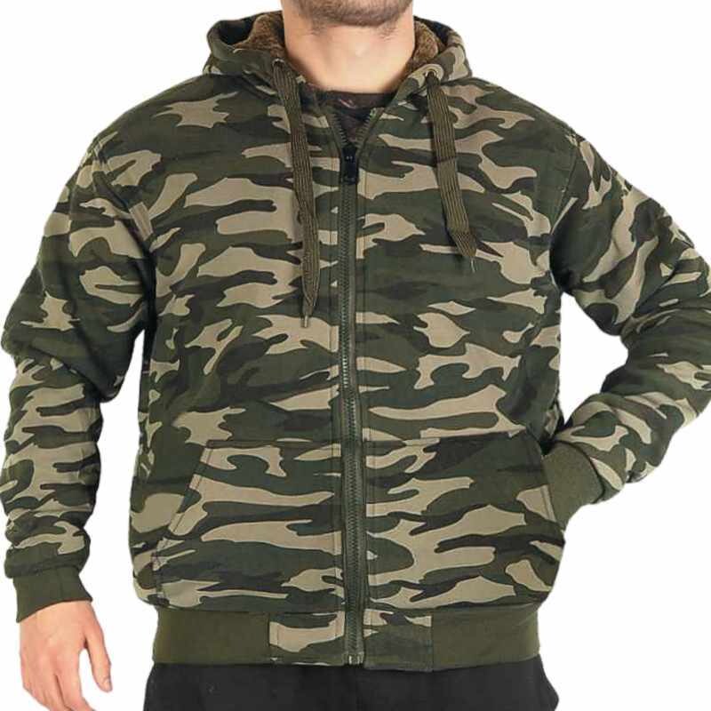 Pánska mikina nadmerná veľkosť HX999b zateplená 36515583