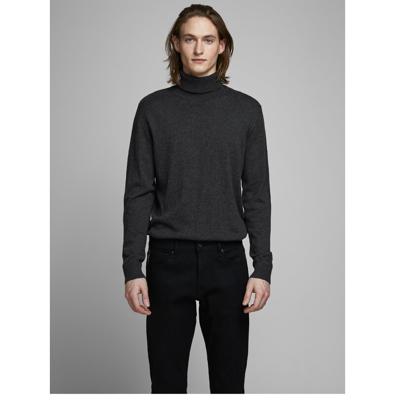 Šedý basic rolák Jack & Jones Emil 66817219