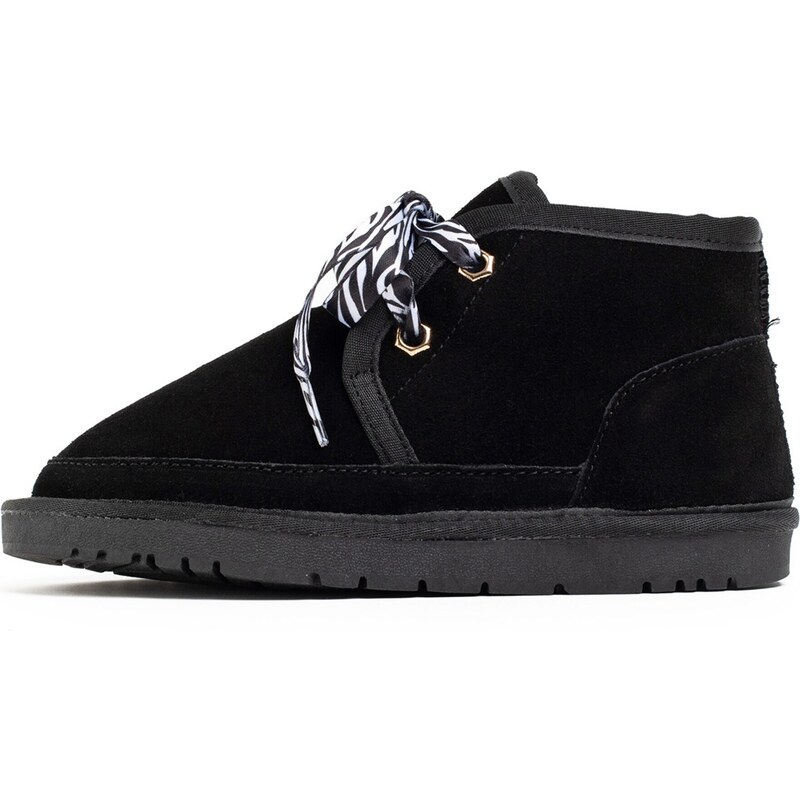 Gooce Snehule Charlizette čierna / biela 54238674