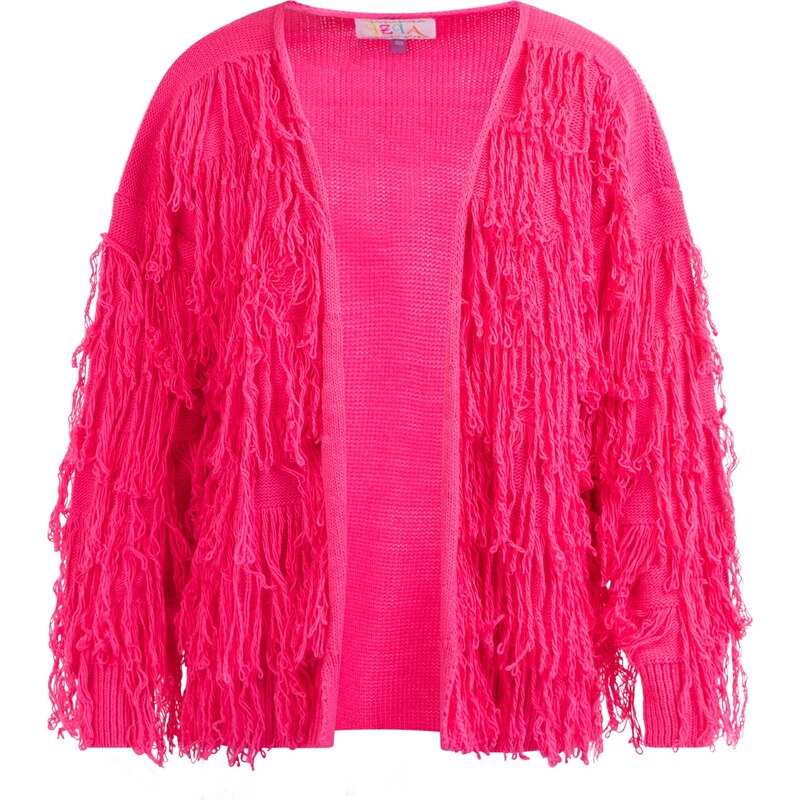 IZIA Kardigán neónovo ružová 54236093