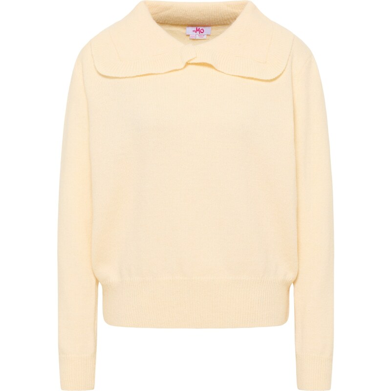 MYMO Sveter Blonda pastelovo žltá 63142642