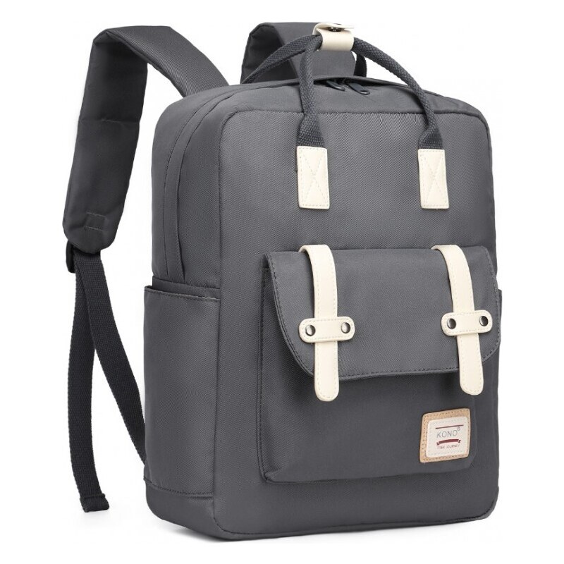 KONO Ruksak - na každý deň, odľahčený, šedý 46494957