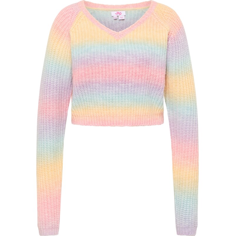 MYMO Sveter svetlomodrá / žltá / svetlofialová / svetloružová 63142745