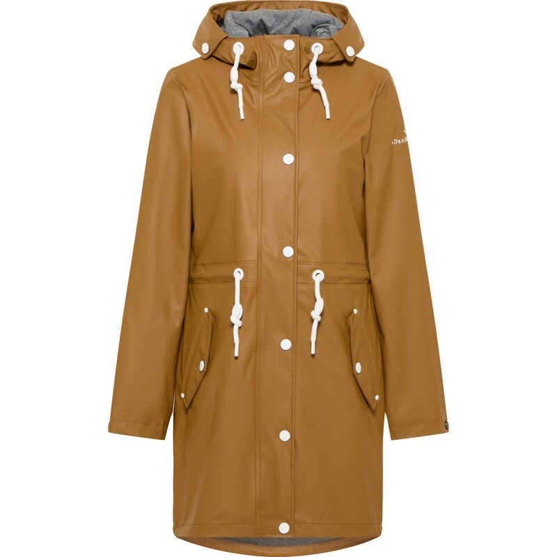 DreiMaster Maritim Funkčný kabát svetlohnedá / biela 63142847