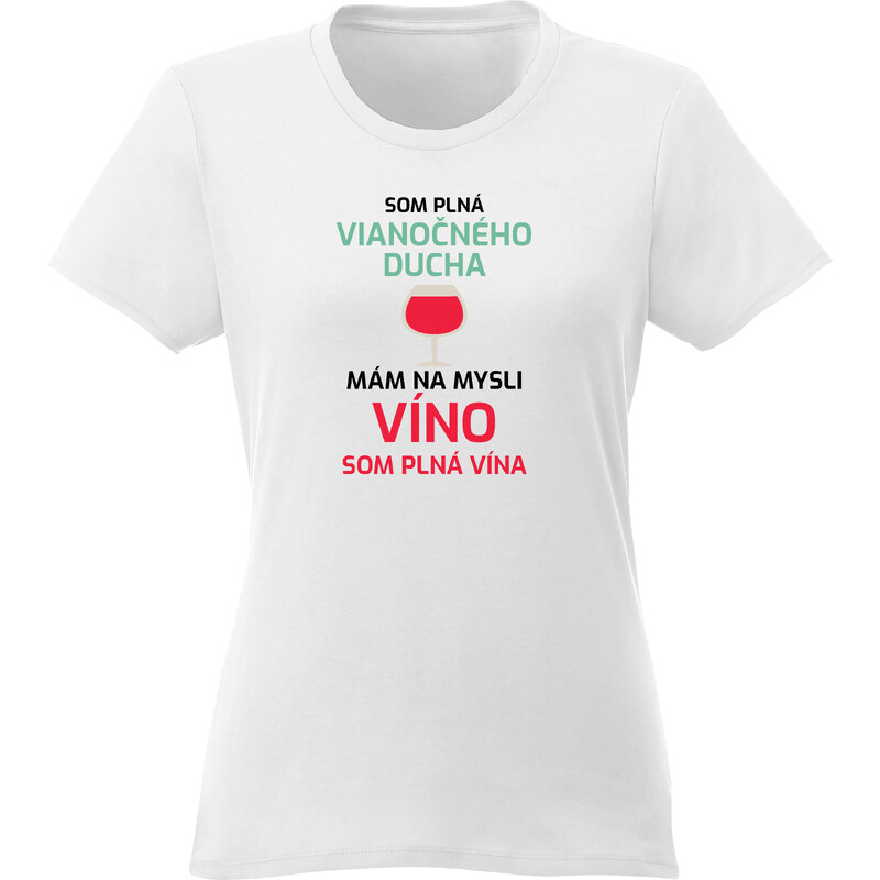 paradoo Dámske tričko "Plná vína"