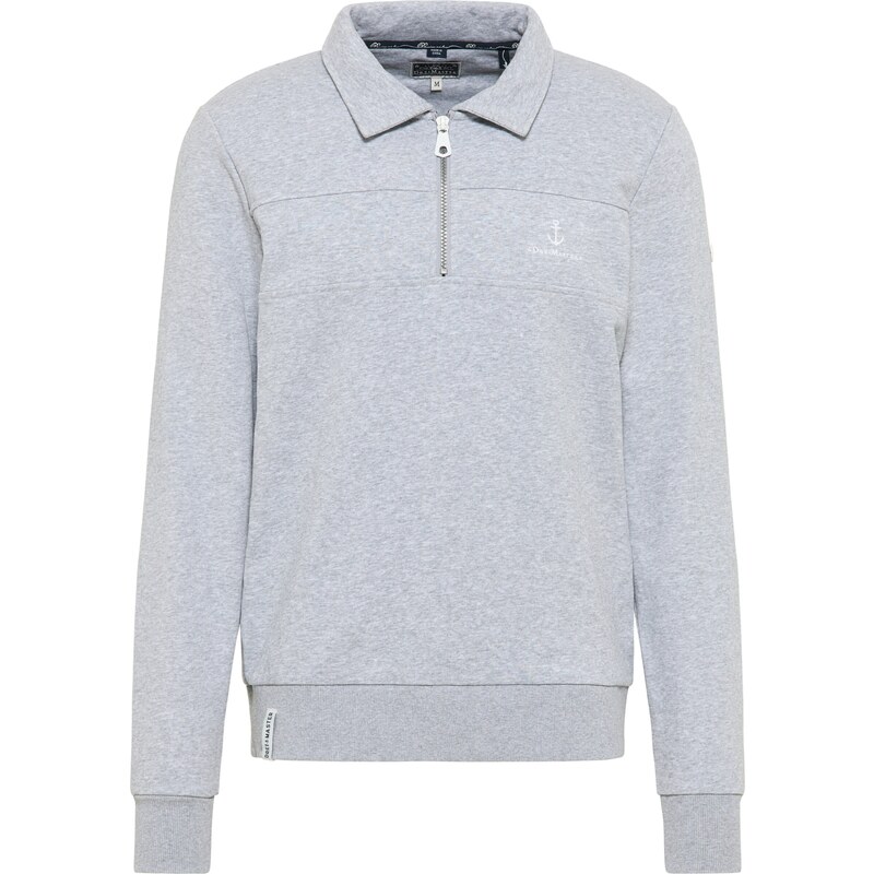 DreiMaster Maritim Mikina sivá melírovaná 54236862