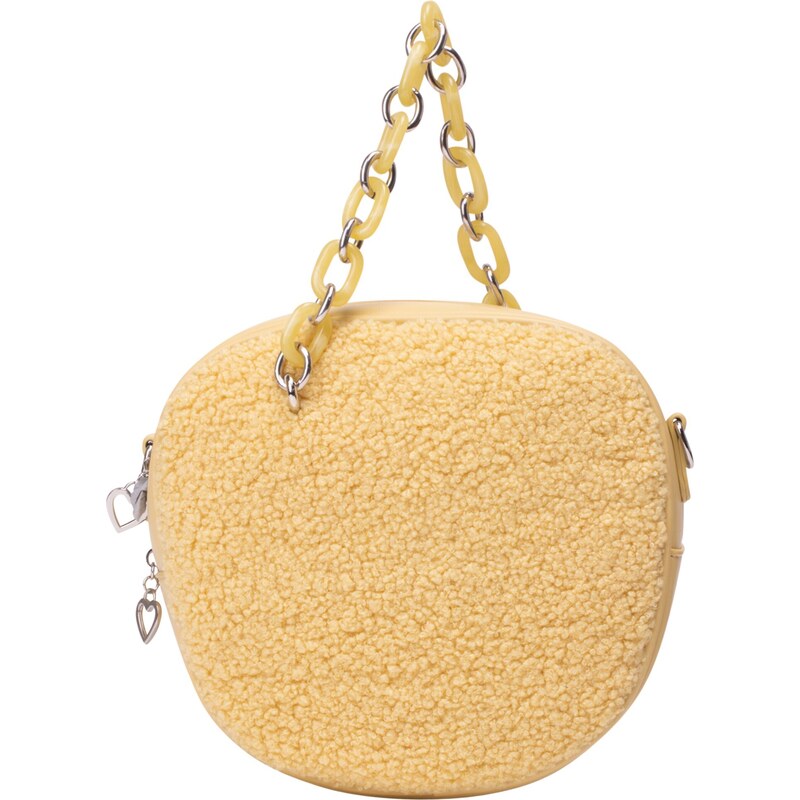 MYMO Kabelka svetložltá / strieborná 61943299