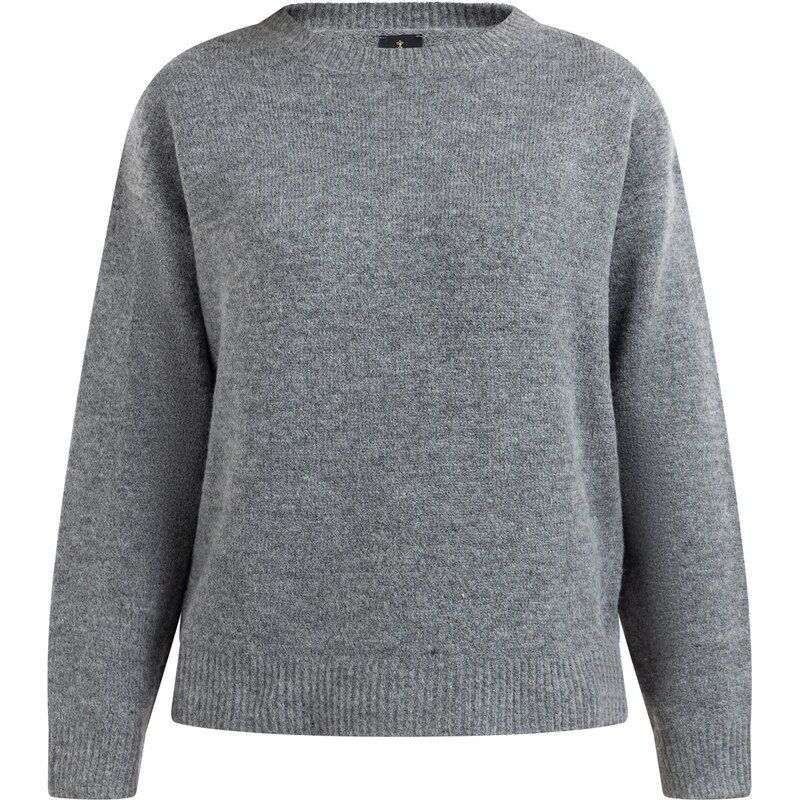DreiMaster Klassik Sveter sivá melírovaná 65868080