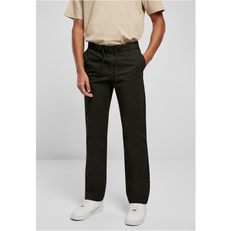 Urban Classics Straight slit trousers black 57100177