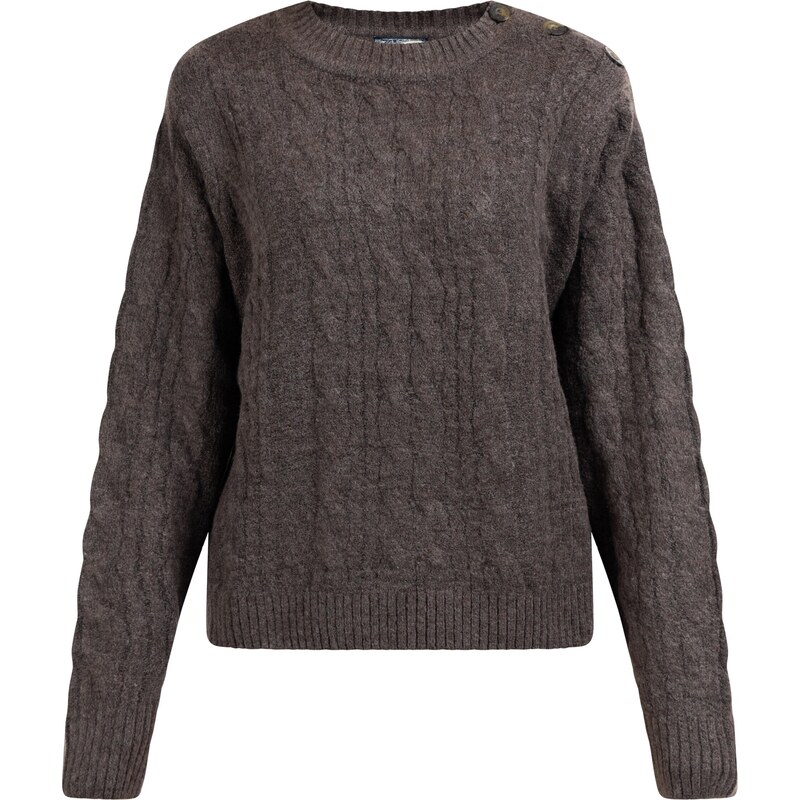 DreiMaster Vintage Sveter Zitha farby bahna 54236245