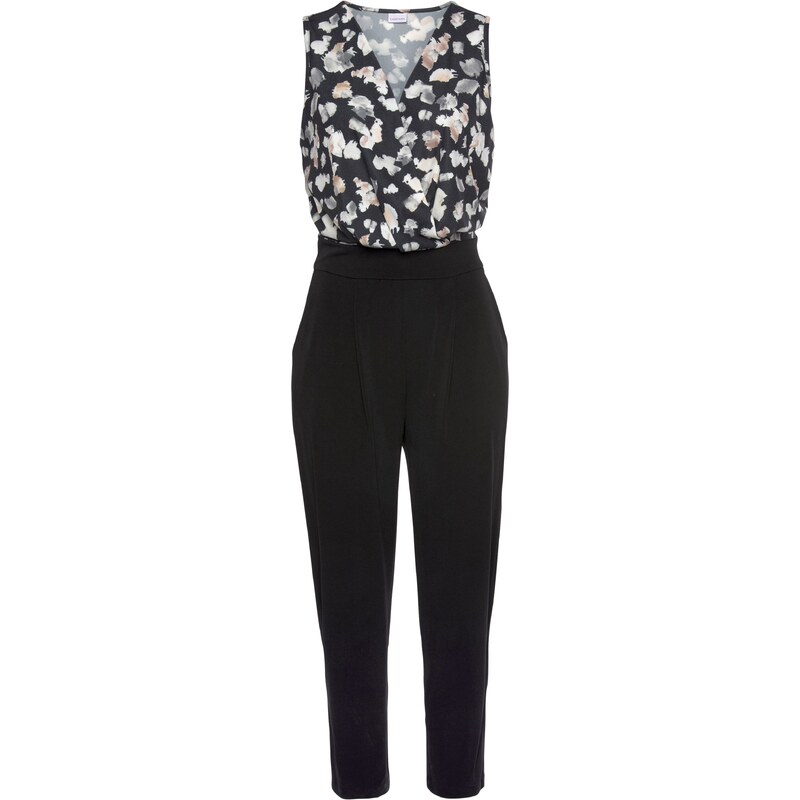 LASCANA Overal čierna / biela 54442250