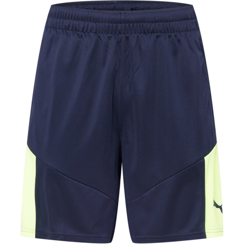 PUMA Športové nohavice námornícka modrá / svetlozelená 67750213