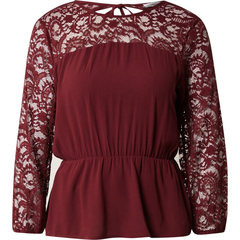 ABOUT YOU Blúzka Fiona bordová 54239536