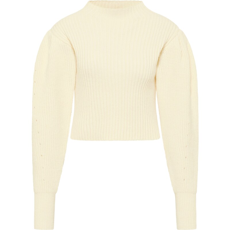 faina Sveter biela ako vlna 62239466