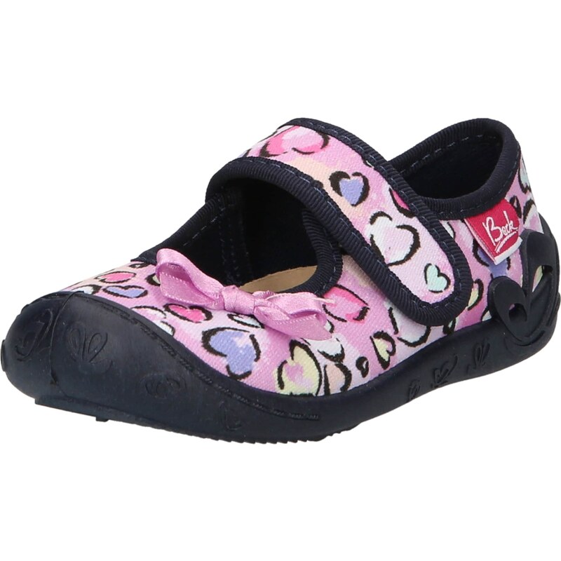 BECK Baleríny Viola svetlomodrá / pastelovo žltá / fialová / čierna 65772445